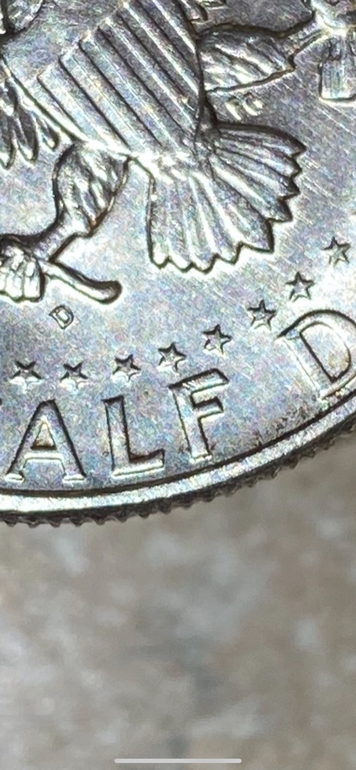1964-Kennedy-Half-Dollars-D-Mint.-Is-This-A-SMS?